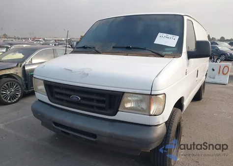 2007 Ford E-250 Commercial/Recreational из США, поврежденный, VIN 1FTNE24L37DA27798